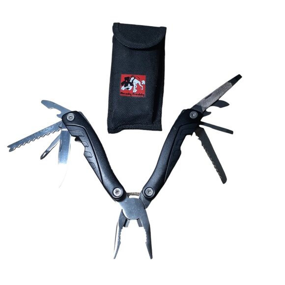 Multi-tool All in One Pliers Bottle Opener Flat & Phillips Screwdriver Saw Knife - Picture 11 of 13